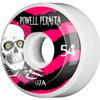 Powell Peralta Ripper 4 54mm 97a White W/BLK/Pink Wheels Set view 2
