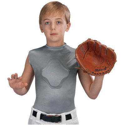 Heart-Gard Markwort Youth Protective Compression Body Shirt - XXS - Gray