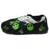 bowlingball.com Premium Bowling Shoe Protector Covers (X-Large: Fits Mens Size 10-15, Lime Green Skulls) view 1