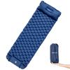 Night Cat Inflatable Sleeping Pads Mat Bed with Pillow Foot Pump for Camping Backpacking Hiking Ultra-Light Compact Comfortable Extendable 77"x25.5" view 1