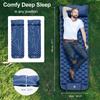 Night Cat Inflatable Sleeping Pads Mat Bed with Pillow Foot Pump for Camping Backpacking Hiking Ultra-Light Compact Comfortable Extendable 77"x25.5" view 3