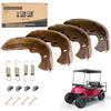 10L0L Golf Cart Brake Shoes for Club Car DS 1995-up, Precedent 2004-up, EZGO 1986.5-1995, Yamaha G1 G2 G8 G9, OEM# 101823201 1011463 23364G1 27249G01 view 1