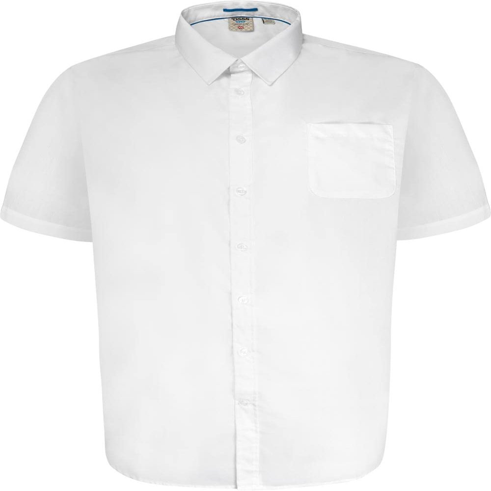Duke D555 Mens Delmar Big Tall Shirt - 2XL White