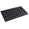 888 Display USA - 50 Black Foam Gem Jars Showcase with Black Stackable Display Tray view 4