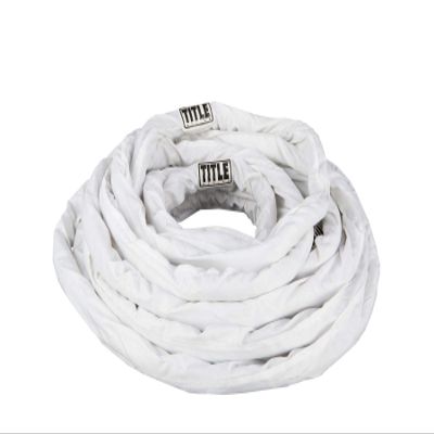 Title Boxing Rope & Cover, White, 24' x 24'