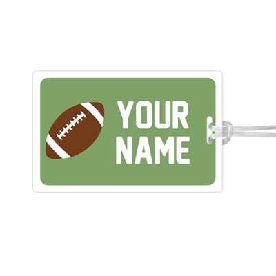 Personalized Bag Tag - Durable ID Tag for Backpacks, Suitcases & Sports Bags - [Design Theme] Collection