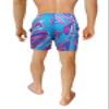 Cabana Bro Men's Swim Short - The Bass Drops 80s Retro Swim Trunk, Extra Large view 2