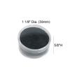 888 Display USA - 50 Black Foam Gem Jars Showcase White Stackable Display Tray view 3