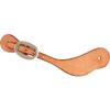 Martin Saddlery Natural Leather Men's Spur Straps with Antique Copper Cart Buckle Natural OS view 1