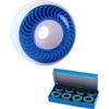 Spitfire Classics Skateboard Wheels 56mm 99a - Blue with CCS ABEC 7 Bearings view 1