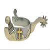 AJ Tack Men's Sweet Iron Praying Cowboy Spurs view 3