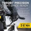 Topeak Ratchet Rocket Lite NTX+ Bike Repair Tool Kit  19 Function Compact Multitool with Adjustable Torque TorqBit (26 Nm), Allen & Torx Bits, Phillips Driver, Chain Tool, Magnetic Bit Holder & Case view 3