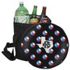 YouCustomizeIt Personalized Texas Polka Dots Collapsible Cooler & Seat view 1