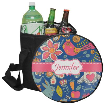 YouCustomizeIt Personalized Owl & Hedgehog Collapsible Cooler & Seat