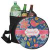 YouCustomizeIt Personalized Owl & Hedgehog Collapsible Cooler & Seat view 1