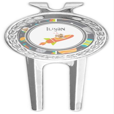 YouCustomizeIt Personalized Space Explorer Golf Divot Tool & Ball Marker