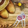 YouCustomizeIt Personalized Whale Golf Divot Tool & Ball Marker view 3