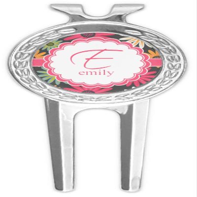 YouCustomizeIt Personalized Daisies Golf Divot Tool & Ball Marker