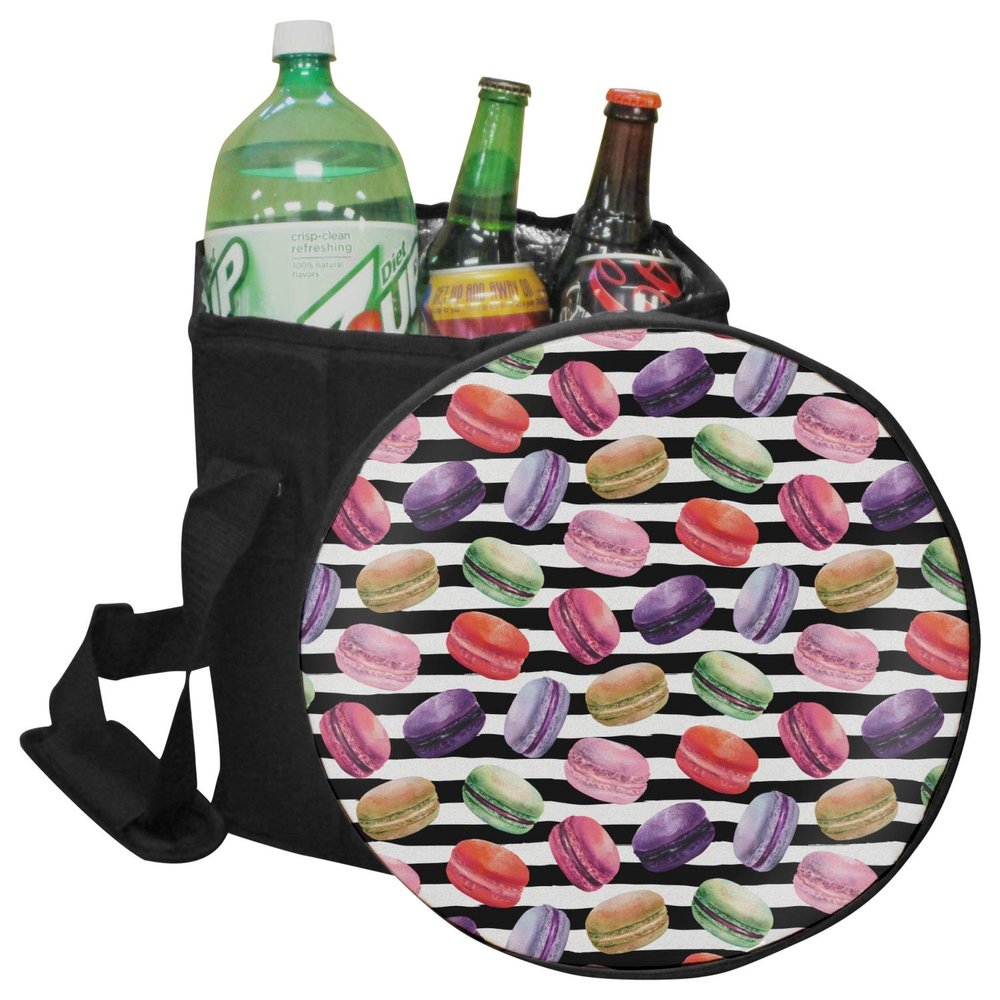 YouCustomizeIt Macarons Collapsible Cooler & Seat