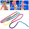 Alomejor Gymnastics Rope, Rainbow Color, Professional Training, Competition, Performance, Dance, Arts for Gymnasts, Performers, and Recreatio view 3