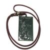 2.4" China Certified Nature Hetian Nephrite Jade Auspicious Tiger Plate Necklace Pendant 3428 view 2