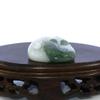 1.9" China Certified Grade A Nature Hisui Jadeite Jade Wealth Double Fish and Ruyi Necklace Pendants view 3