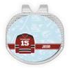 YouCustomizeIt Personalized Hockey Golf Ball Marker - Hat Clip - Silver view 1