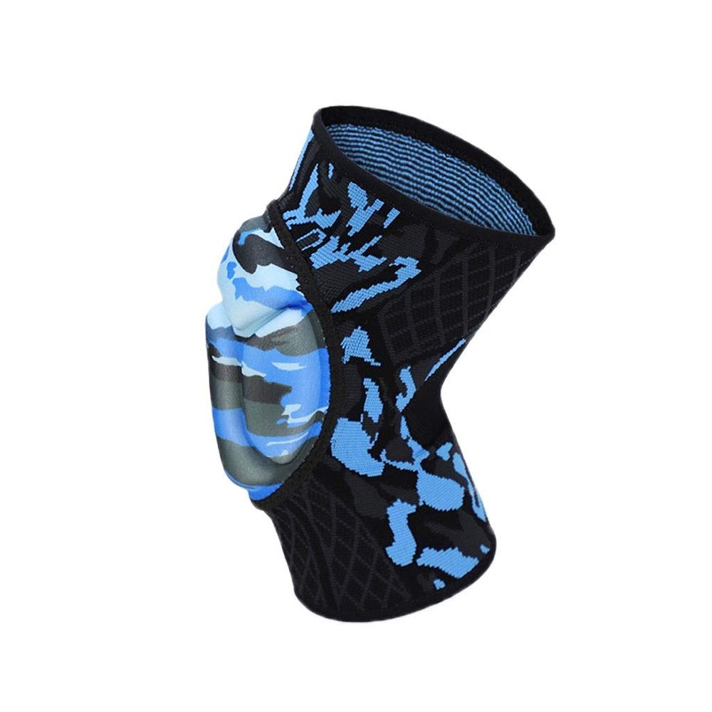 Kmgjc Collision Avoidance Knee Sleeve, Knee Pain Relief Meniscus Tear, Faster Injury Recovery (one Pair) (Color : Blue)