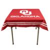 College Flags & Banners Co. Oklahoma Sooners Logo Tablecloth or Table Overlay view 1