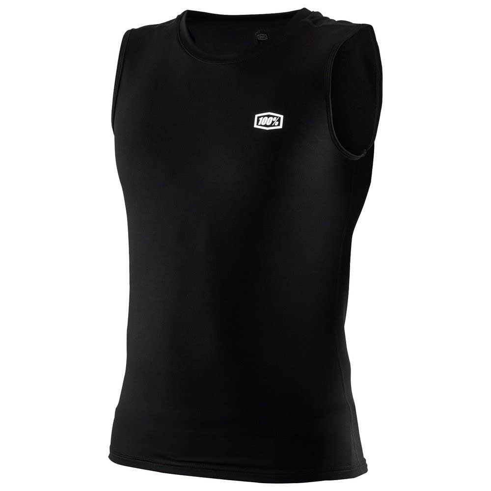 100% Men's Basecamp S/S Base Layer,Black,Small