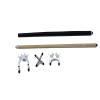 TGA Sports Pool Billiard Bridge Stick Cue with Regular, Spider and Cross Bridge Head(3 Bridge) view 1