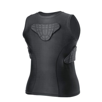 DGXINJUN Youth Chest Rib Protector Kids Boys Child Padded Shirt & Vest Heart Guard Sternum Compression for Football Rugby Sports Competition