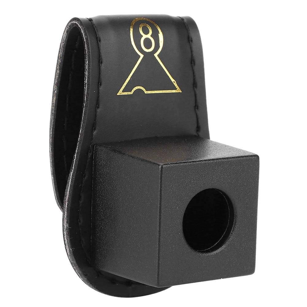 VGEBY Pool Cue Chalk Holder, Magnetic Billiard Snooker Pool Cue Chalk Holder with Belt Clip Portable Fix Cue Chalk Bag
