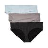 Motherhood Maternity  3 Pack Maternity Panties  Foldover and Bikini Style Underwear for Pregnancy  Sizes Small to 3X view 1