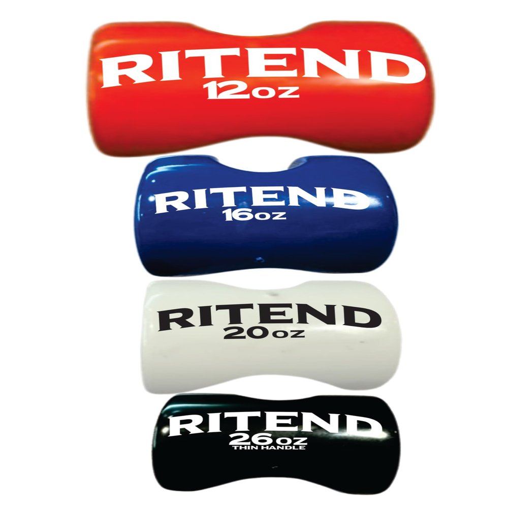 Ritend Baseball Softball Bat Weight Swing Trainer Thunder Pack for Regular Handle Bats - Increase Your Bat Speed and Strength While Developing Proper Swing Mechanics, 12oz,16oz, 20oz, 26oz