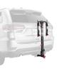 Allen Sports Deluxe+ Locking Quick Release 2-Bike Carrier for 1 1/4 in. and 2 in. Hitch, Model 820QR , Black view 3