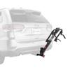 Allen Sports Deluxe+ Locking Quick Release 2-Bike Carrier for 1 1/4 in. and 2 in. Hitch, Model 820QR , Black view 4
