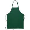 DayStar Apparel 230 Two Patch Pocket Bib Apron (6 Pack), Emerald view 1