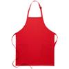 DayStar Apparel 230 Two Patch Pocket Bib Apron (6 Pack), Red view 1