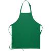 DayStar Apparel 230 Two Patch Pocket Bib Apron (6 Pack), Kelly view 1