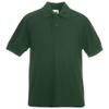 Fruit of the Loom Childrens/Kids Big Girls 65/35 Pique Polo Shirt (Pack of 2) (3-4) (Black) view 2