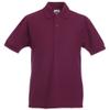 Fruit of the Loom Childrens/Kids Big Girls 65/35 Pique Polo Shirt (Pack of 2) (3-4) (Black) view 3