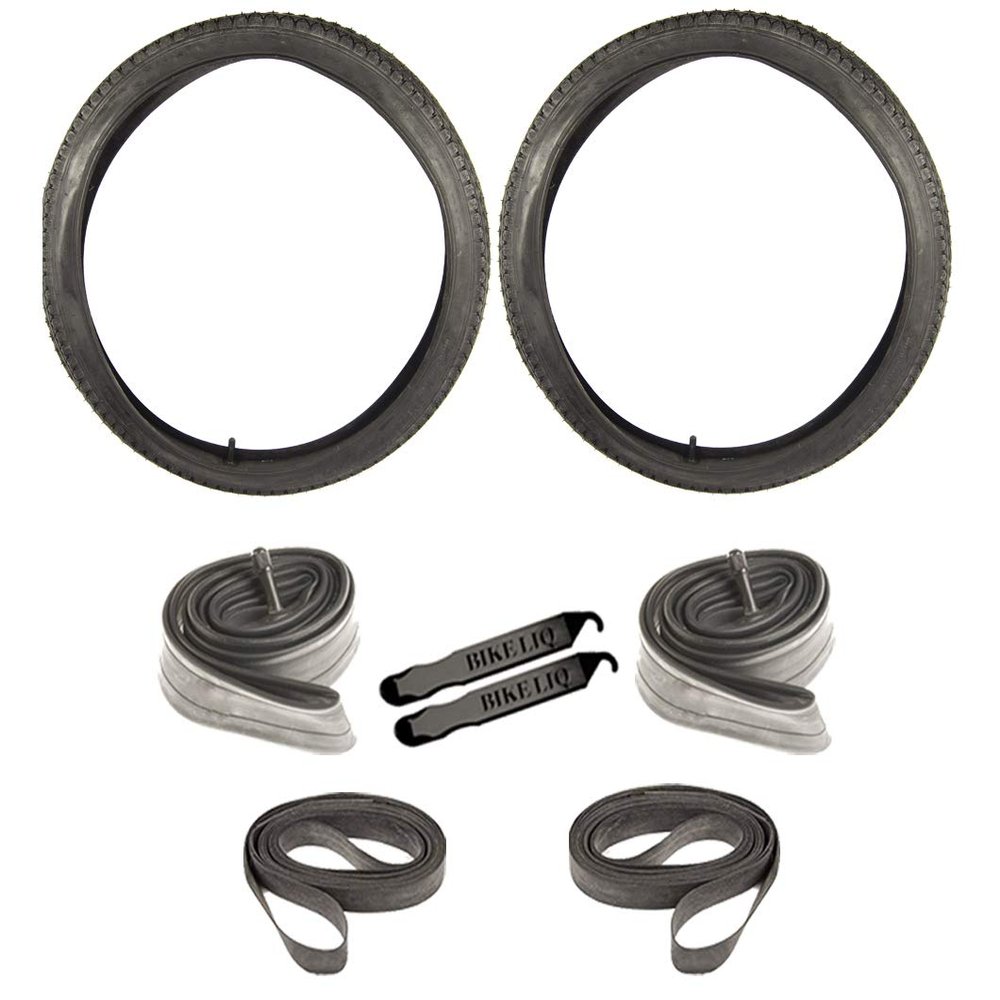 Cruiser Tire Urban Beach Street Wire Bead Durable Bike Tire 24 x 2.125 CST 241 (Black Wall)