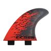 FCS I PC-3 Tri Surfboard Fins - Small/Red view 1