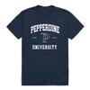 Pepperdine Waves Seal College Tee, Navy, Small view 1