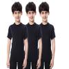 Sanke 3 Pack Boys Compression Shirt Youth Athletic Short Sleeve Undershirt for Football Baseball Baselayer Dry Sports Tee view 2
