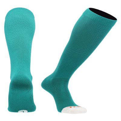MadSportsStuff Pro Line Over the Calf Baseball Socks (Teal, X-Large)