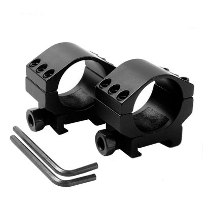 Hygoo Tactical 30mm Low Profile Riflescope Rings Scope Mount for 20mm Picatinny/Waver Rail