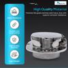 MARINE CITY 316 Stainless Steel Chain Oval Deck Pipe Sturdy Durable in The Salt Water Environment Smooth Gloss Finish Polished Functional Design for RV Marine Boat Yacht view 3