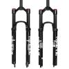 ZTZ 26/27.5/29 inch MTB Dual Air Suspension Fork, 1 1/8 Straight Tube, 120mm Travel, QR 9mm100mm, Manual Lockout, Lightweight Front Fork for XC/AM Mountain Bike view 1